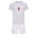 Dánsko Christian Eriksen #10 Dětské Oblečení Venkovní Dres MS 2022 Krátkým Rukávem (+ trenýrky)